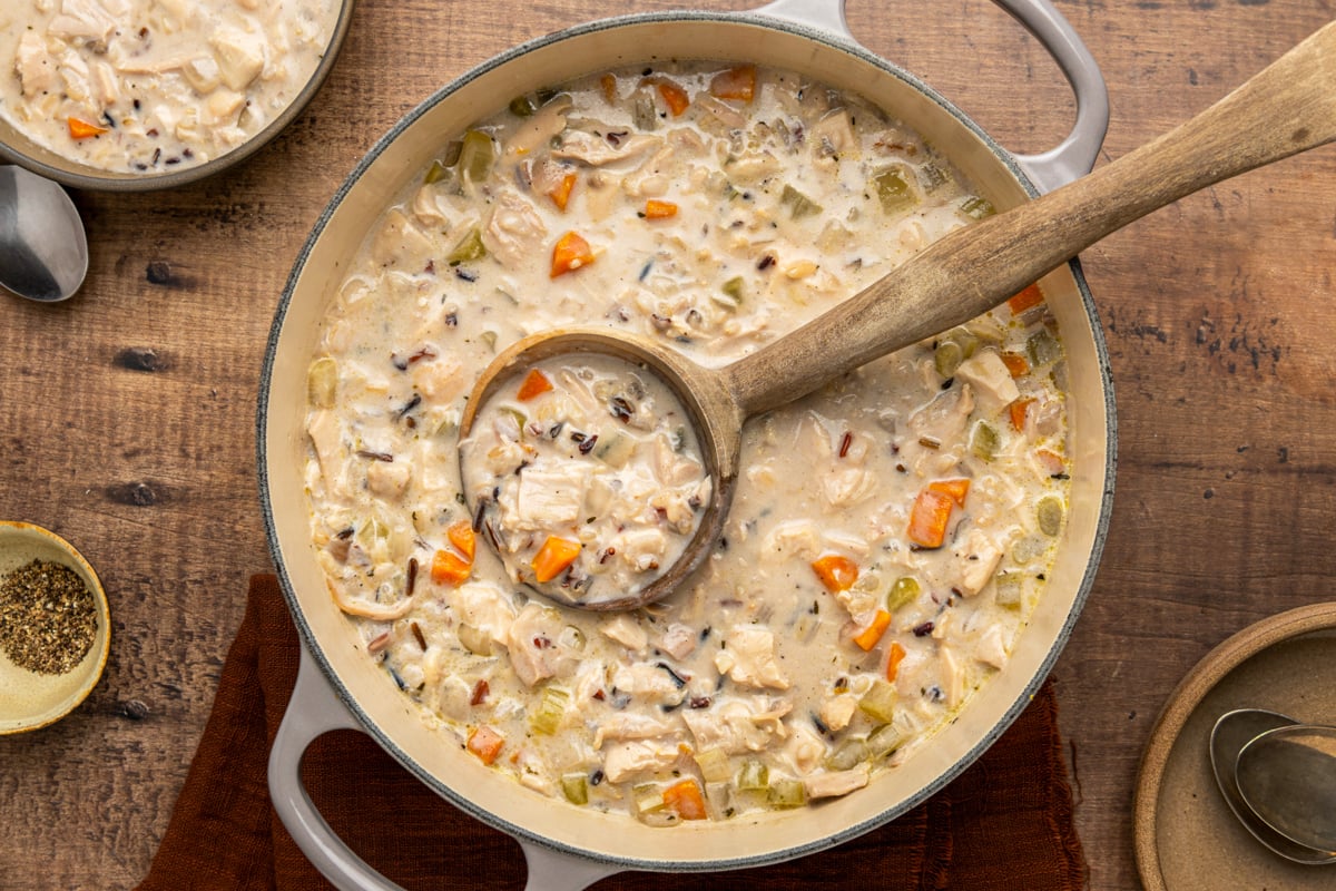 Hearty Creamy Chicken Wild Rice Soup: No Heavy Cream, Just Comfort